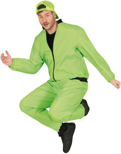 Green Neon Tracksuit Heren