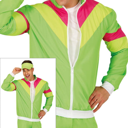 Green Neon Tracksuit Heren