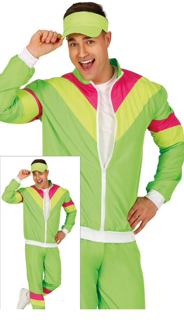 Green Neon Tracksuit Heren