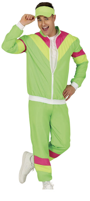 Green Neon Tracksuit Heren