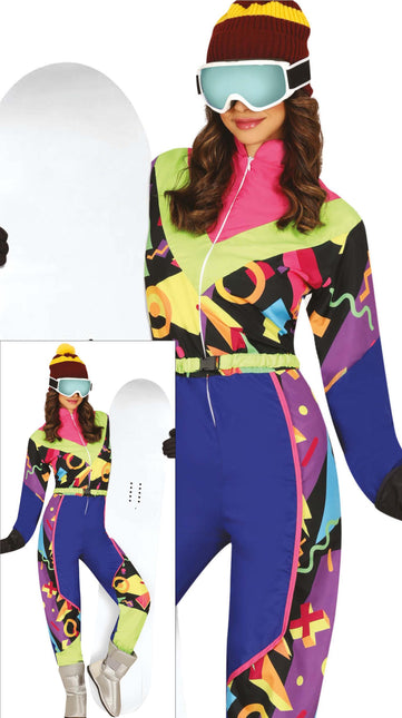 80's Ski Kostuum Dames