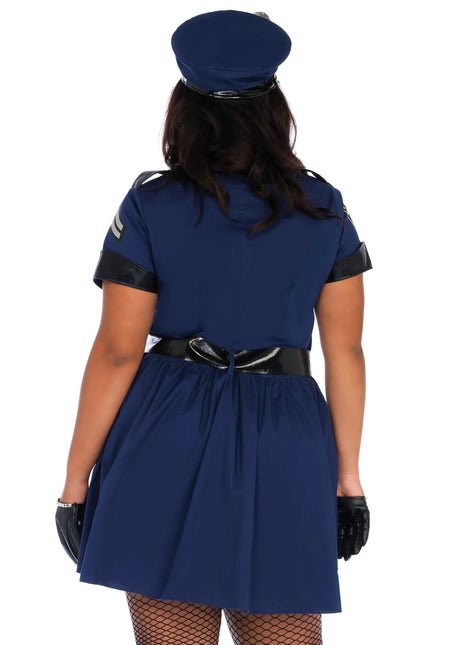 Politie Jurk Dames Plus Size Leg Avenue