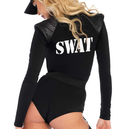 Swat Pak Dames Bodysuit Leg Avenue