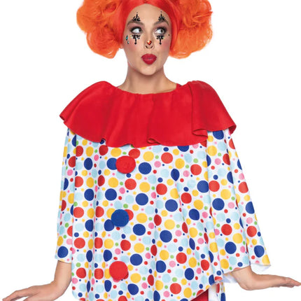 Clownspak Gekleurd Dames Leg Avenue