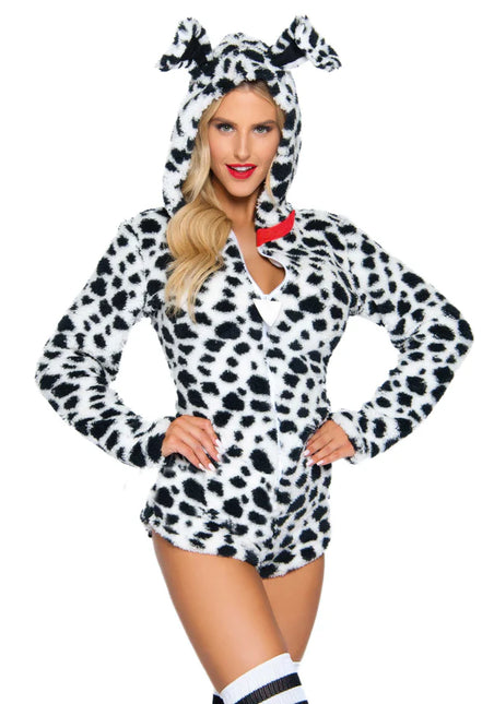 Dalmatier Kostuum Dames Bodysuit Leg Avenue