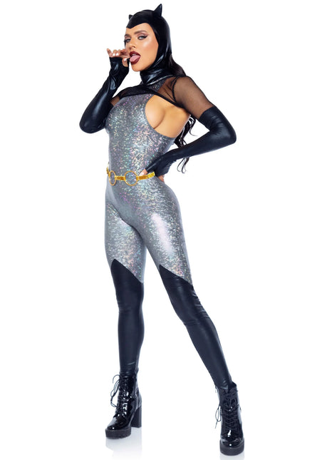 Catwoman Catsuit Dames Leg Avenue