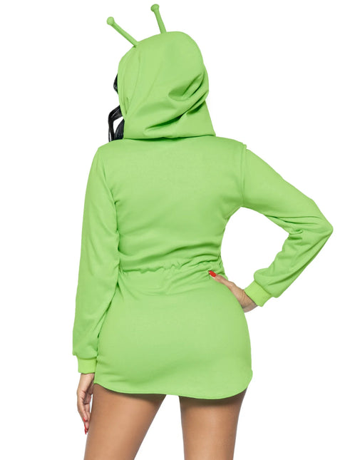 Alien Jurk Groen Dames Leg Avenue