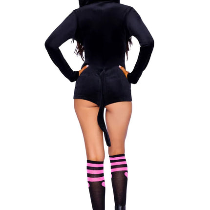 Kat Kostuum Dames Bodysuit Leg Avenue