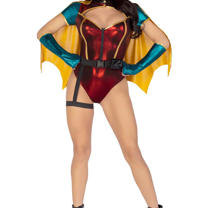 Super Woman Pak Dames Bodysuit Leg Avenue