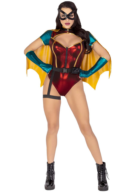 Super Woman Pak Dames Bodysuit Leg Avenue