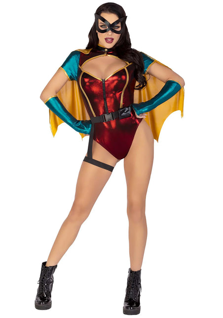 Super Woman Pak Dames Bodysuit Leg Avenue