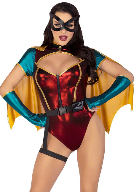 Super Woman Pak Dames Bodysuit Leg Avenue