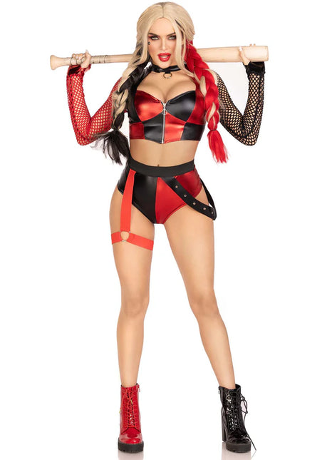 Harley Quinn Kostuum Dames Leg Avenue