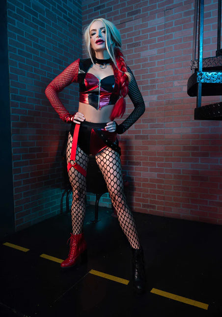 Harley Quinn Kostuum Dames Leg Avenue