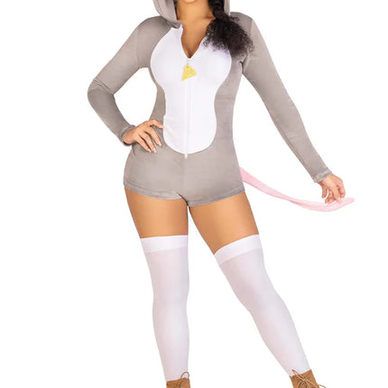 Muis Kostuum Dames Bodysuit Leg Avenue