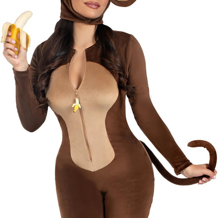 Aap Catsuit Dames Leg Avenue