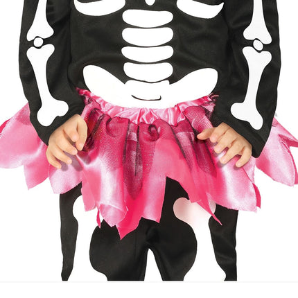 Skelet Halloween Kostuum Baby Tutu