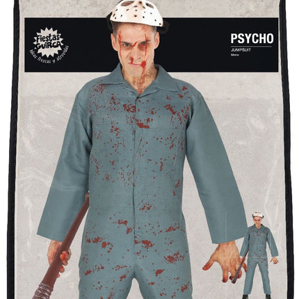 Psycho Halloween Kostuum Heren jumpsuit