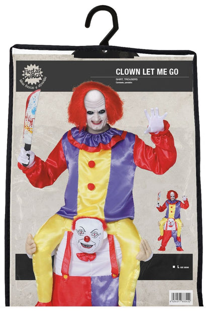 Killer Clown Carry me kostuum Heren