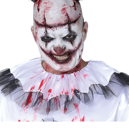 Killer clown Halloween Kostuum Heren Bebloed