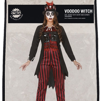 Voodoo Halloween Kostuum Dames