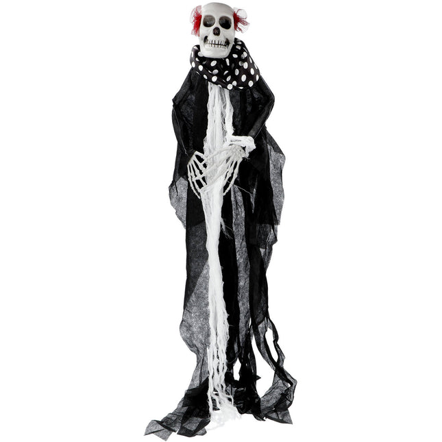 Halloween Hangdecoratie Clown Skelet 85cm