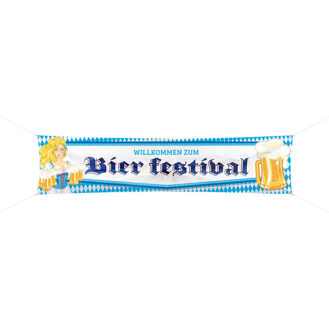 Oktoberfest Banner Bier Festival 1,8m