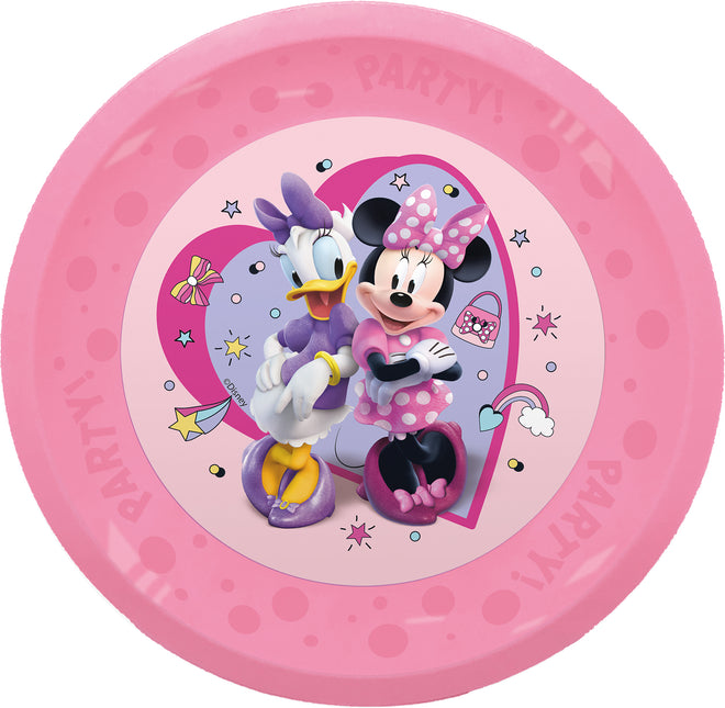 Minnie Mouse Borden Herbruikbaar 21cm 4st