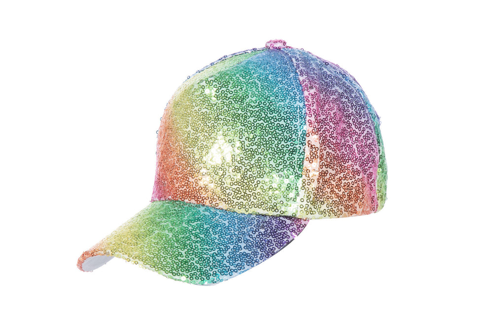 Baseball cap rainbow