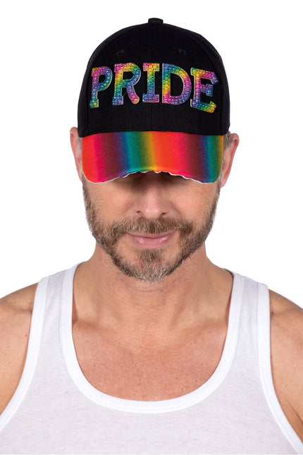 Baseball cap rainbow pride