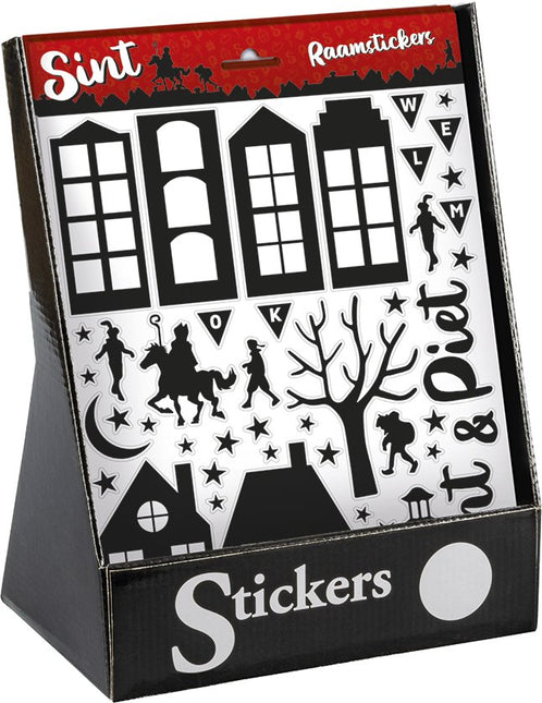 Sinterklaas Raamstickers Display 50st