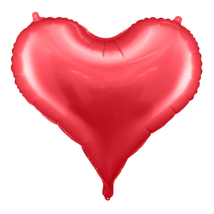 Foil balloon Heart, 75x64,5 cm, red