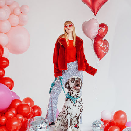 Foil balloon Heart, 75x64,5 cm, red