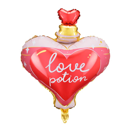 Foil balloon Love potion, 54x66 cm, mix