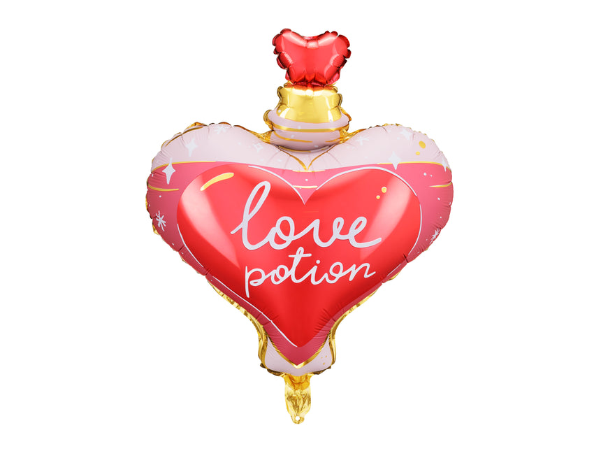 Foil balloon Love potion, 54x66 cm, mix