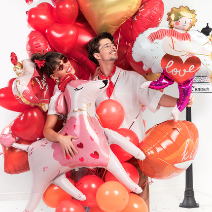 Foil balloon Cupid, 82x99 cm, mix