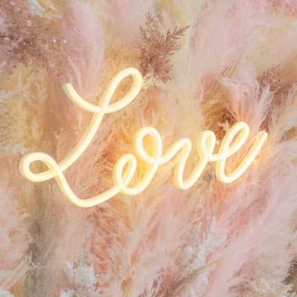 Neon LED - Love, white, 61x27,4 cm