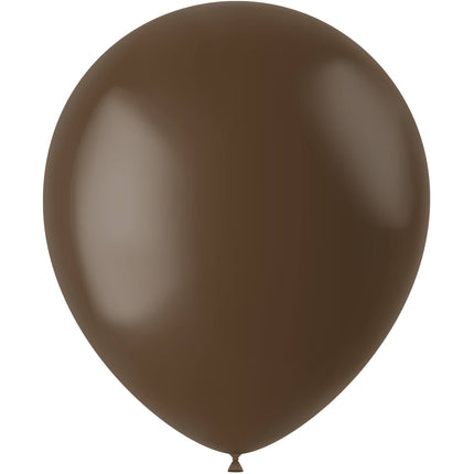 Chocolade Bruine Ballonnen 10st