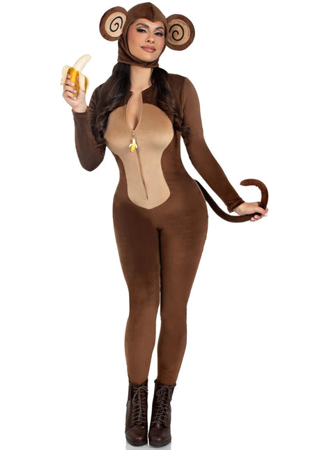 Aap Catsuit Dames Leg Avenue - Partywinkel - 714718571881