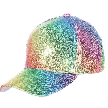 Baseball cap rainbow - Partywinkel - 8720059071159