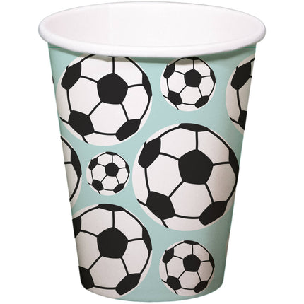 Bekers - Fantastic Football - 250 ml - 8 stuks