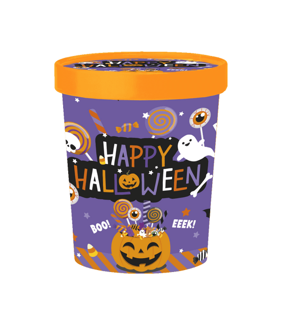 Halloween Snoepbakje Happy Halloween 12cm