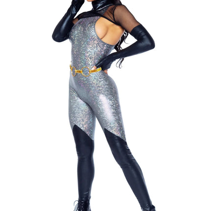 Catwoman Catsuit Dames Leg Avenue - Partywinkel - 714718557649