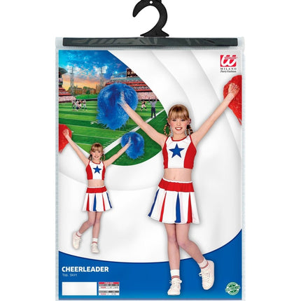 Cheerleader Pak Meisje 2 delig - Partywinkel - 8003558381463