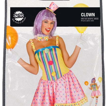 Clown Kostuum Dames - Partywinkel - 8434077849149