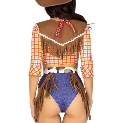 Cowboy Kostuum Dames Leg Avenue - Partywinkel - 714718567136