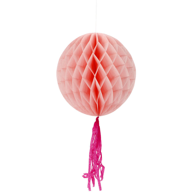 Honeycombs Roze 30cm 3st