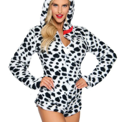 Dalmatier Kostuum Dames Bodysuit Leg Avenue - Partywinkel - 714718553238