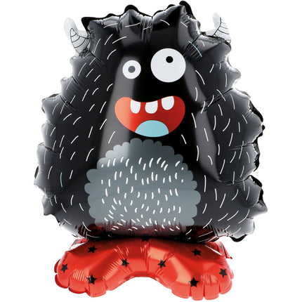 Staande Folie Ballon Monsters 40cm 4st Leeg