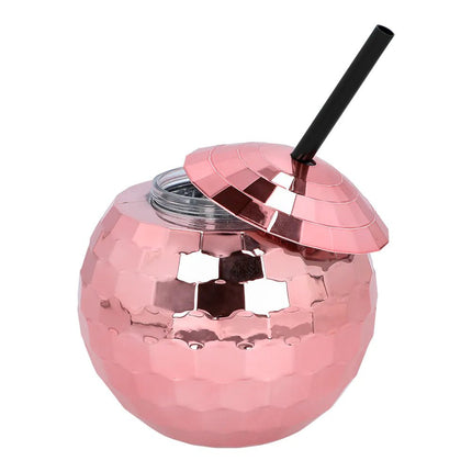 Disco 70S Beker Roze 650ml - Partywinkel - 8712026007193